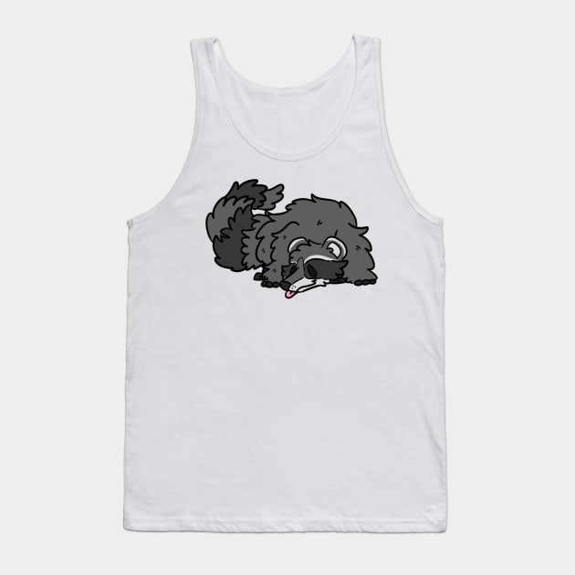 Blep Raccoon Tank Top by KowTownArt